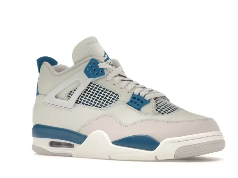 tenis Jordan 4 Retro Military Blue (2024) FV5029-141 minymal 2