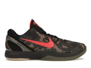 tenis Nike Kobe 6 Protro Italian Camo (2024) FQ3546-001 sneakers minymal