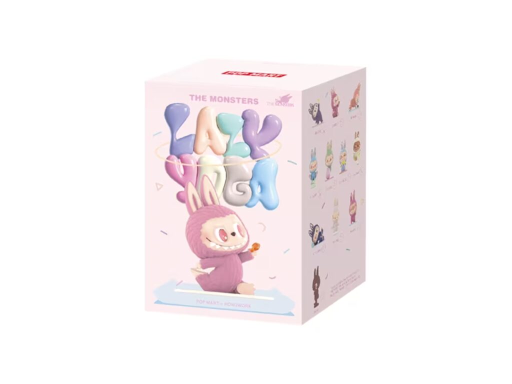 Figura Labubu The Monsters Lazy Yoga Series (Individual) minymal