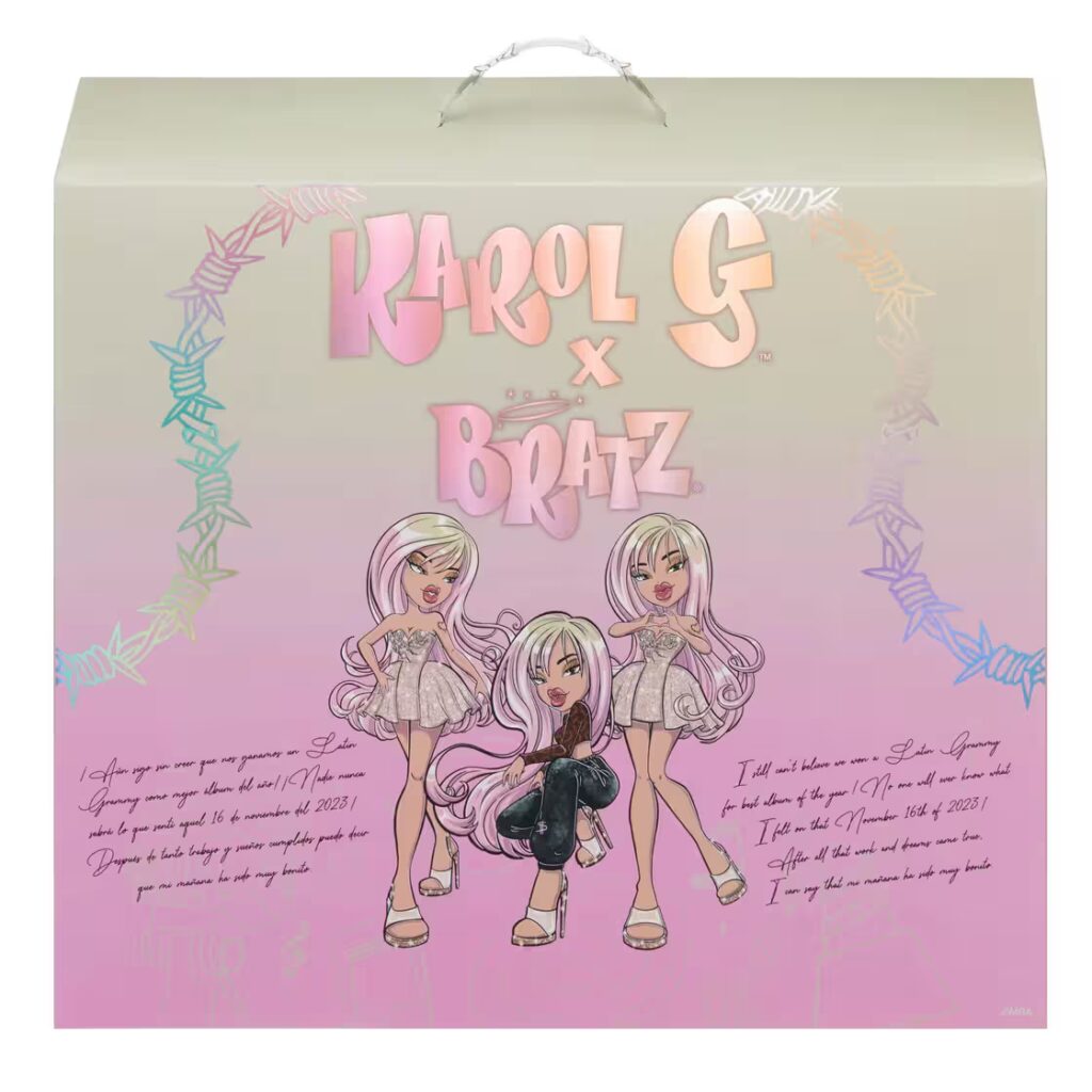 Muñeca Bratz x Karol G (Collector Doll) minymal