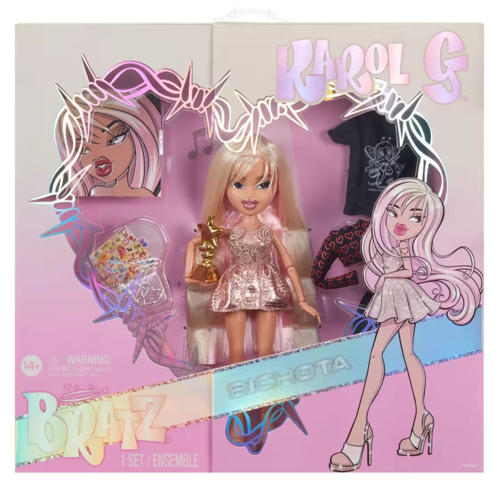 Muñeca Bratz x Karol G (Collector Doll) minymal 3