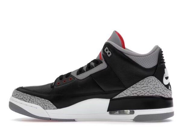 tenis Jordan 3 Retro Black Cement (2024) DN3707-010 minymal sneakers 2