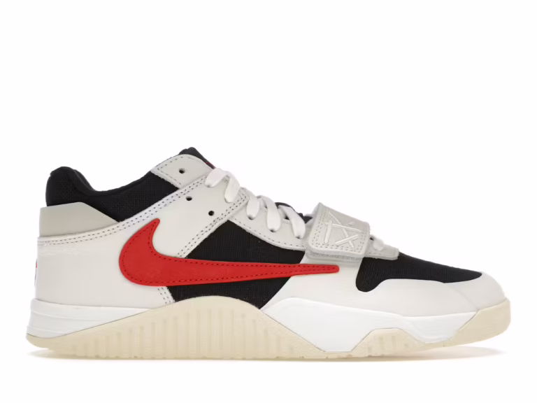 tenis Jordan Jumpman Jack TR Travis Scott University Red FZ8117-101 minymal sneakers