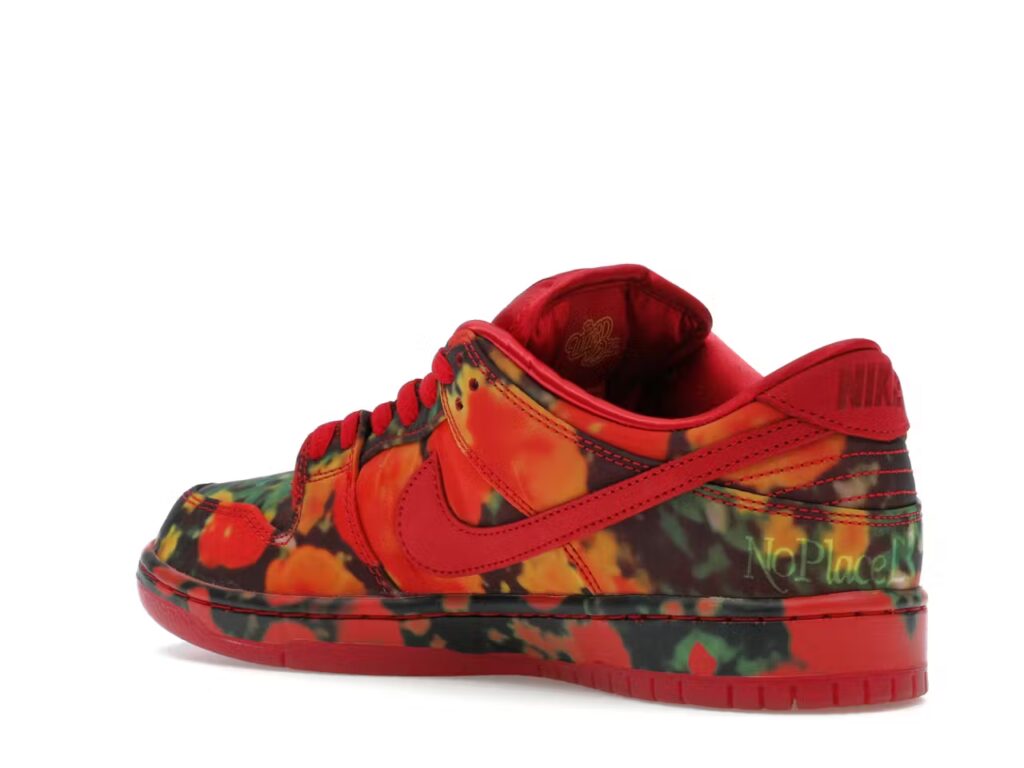 tenis Nike Dunk x The Wizard of Oz Poppy Field FZ1291-600 snekers minymal 3