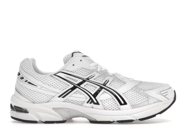 tenis ASICS Gel-1130 White Black 1201B019-100 minymal sneakers