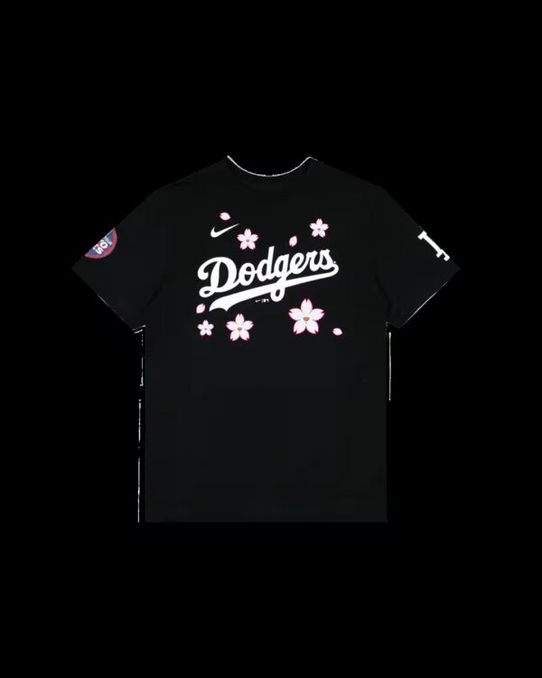Playera Nike Takashi Murakami x MLB Dodgers 2025 World Tour Tokyo Series Shohei Ohtani SS Black minymal 2