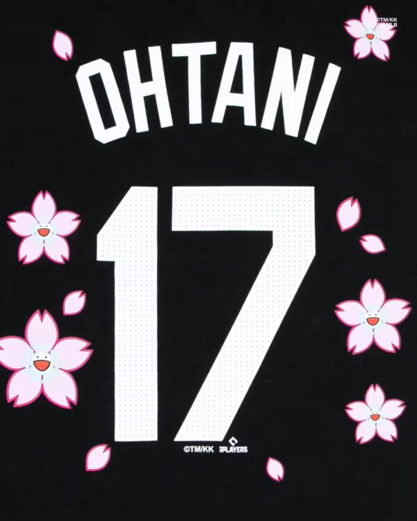Playera Dodgers Takashi Murakami x MLB Dodgers 2025 World Tour Tokyo Series Shohei Ohtani SS Black minymal 4