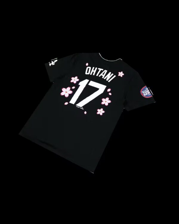 Playera Takashi Murakami x MLB Dodgers 2025 World Tour Tokyo Series Shohei Ohtani SS Black minymal 6