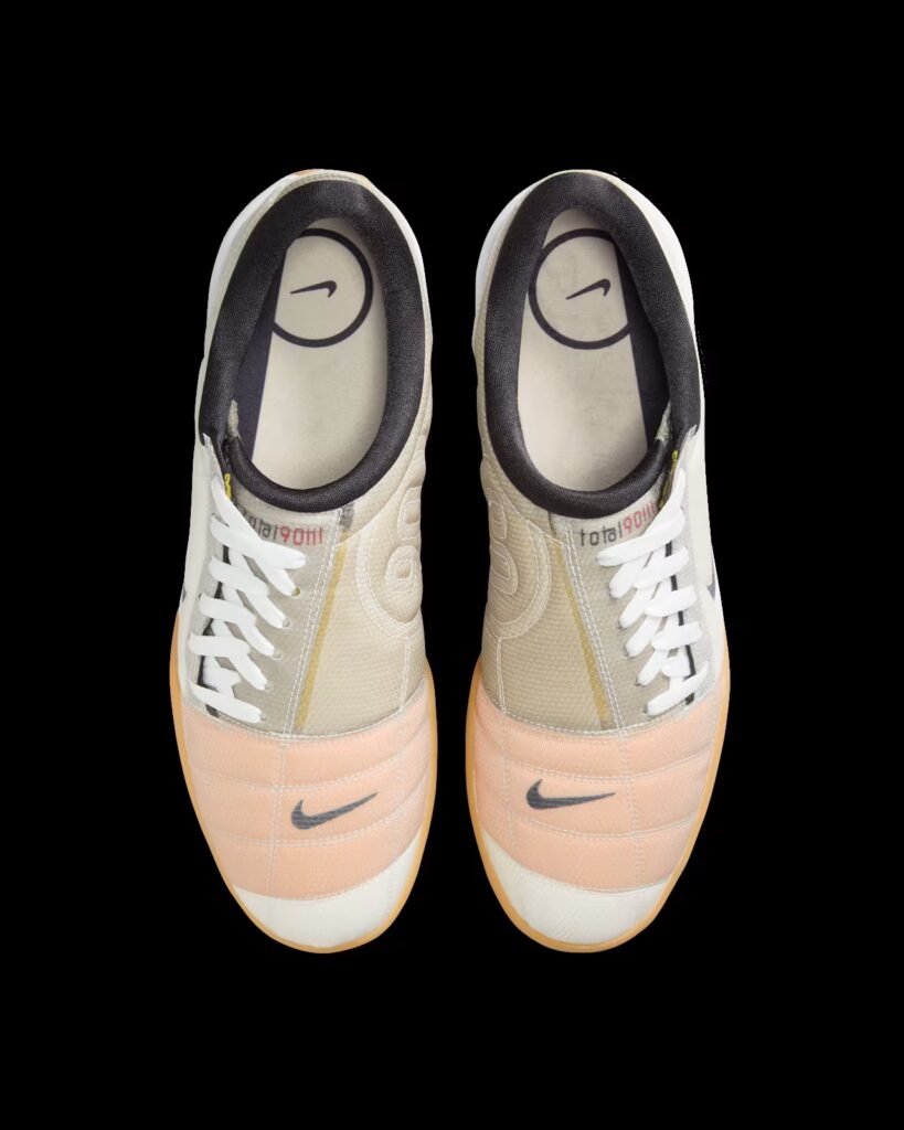 tenis Total 90 White Black Gum IB8182-100 minymal sneakers