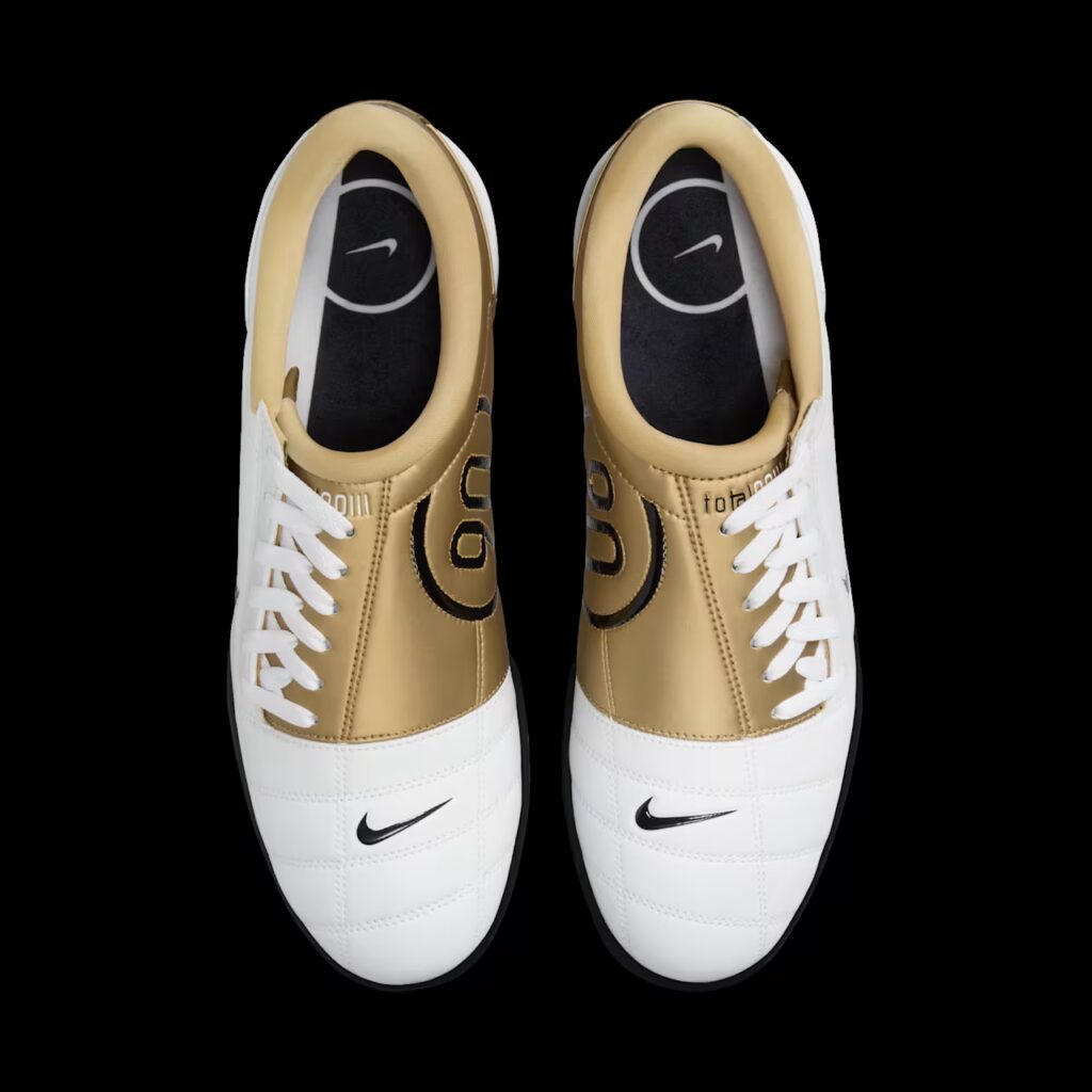tenis Total 90 White Metallic Gold HJ9351-101 minymal sneakers 3