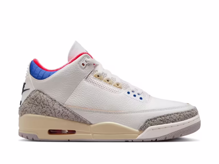 tenis Jordan 3 Retro Seoul 2.0 IB1482-100 minymal sneakers