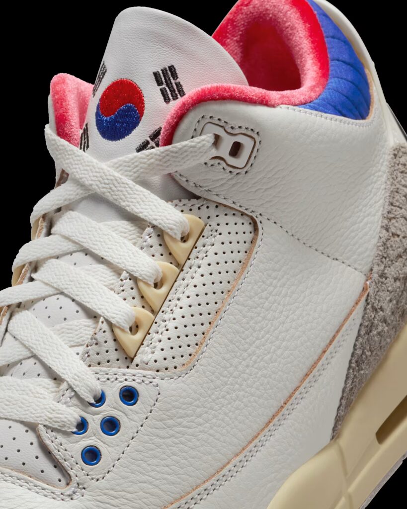 tenis Jordan 3 Retro Seoul 2.0 IB1482-100 minymal sneakers 3