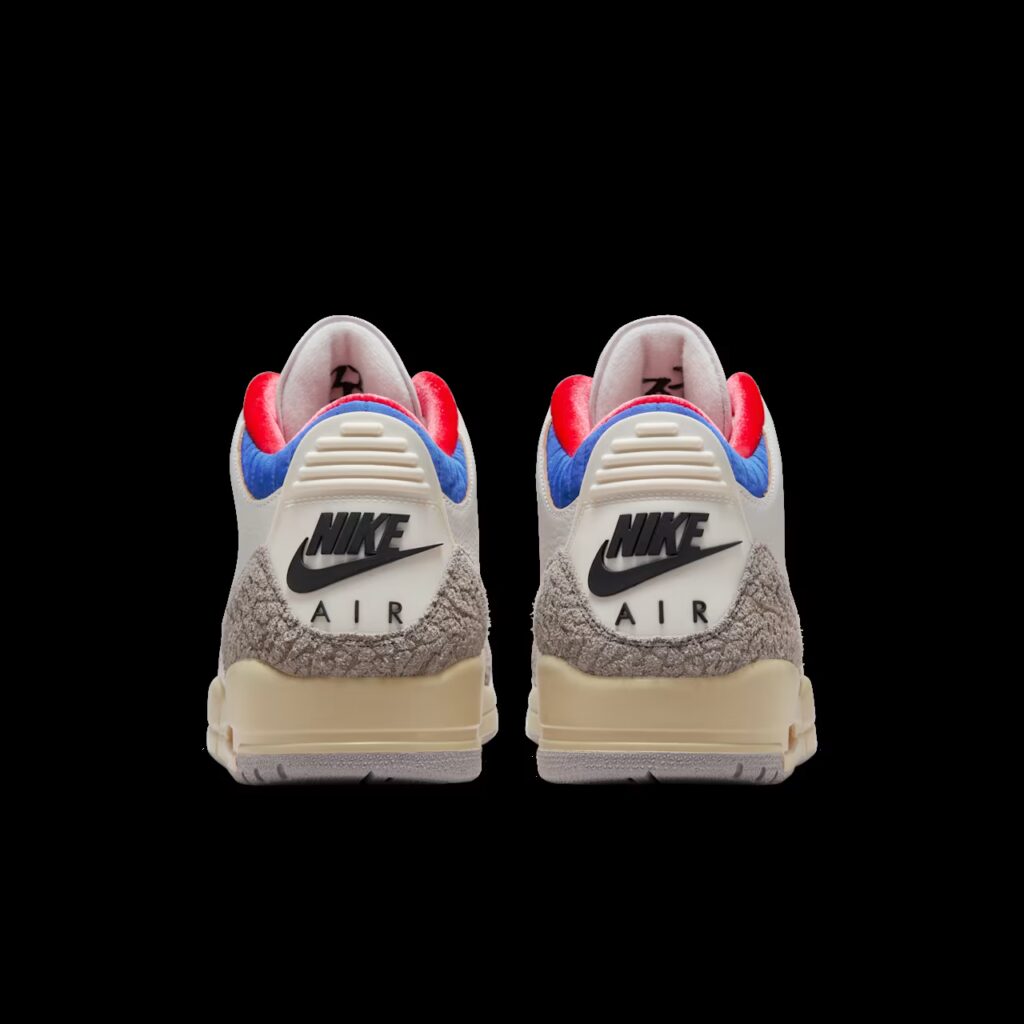 tenis Jordan 3 Corea IB1482-100 minymal sneakers 5