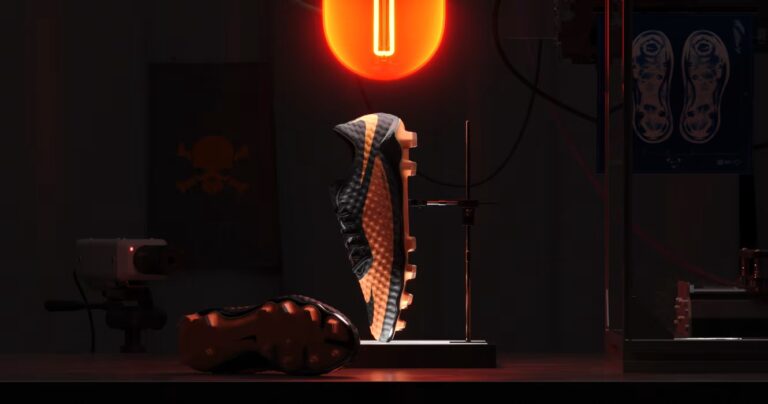 Tenis Nike Hypervenom Naranja HQ8561-001 minymal sneakers 5
