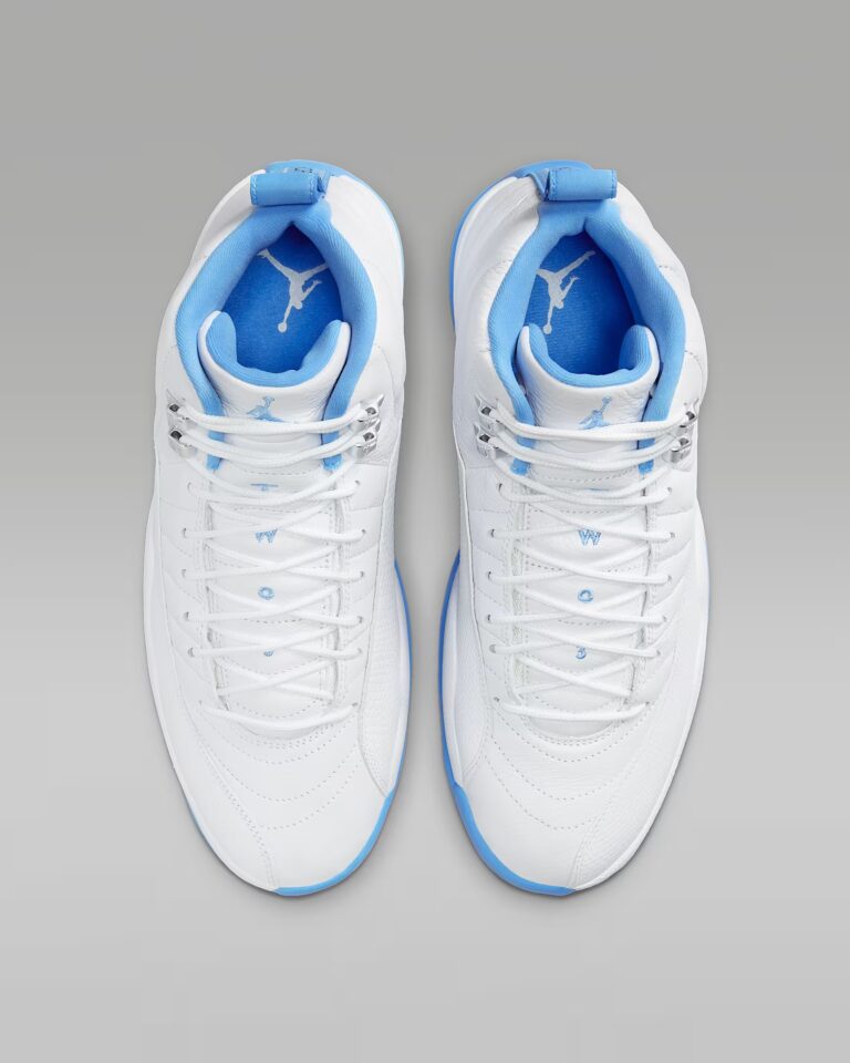 Tenis Jordan 12 Retro Melo University Blue CT8013-112 minymal 4