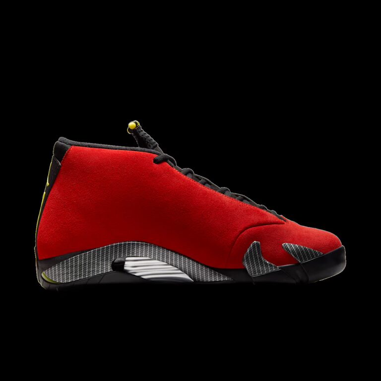 tenis Jordan 14 Ferrari (2025) IF5015‑600 minymal sneakers 3