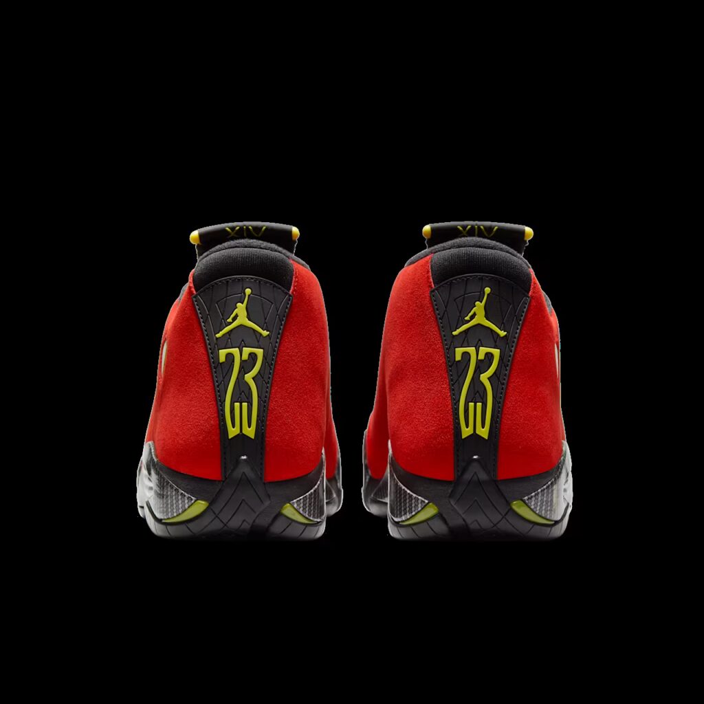tenis Jordan 14 Retro Ferrari (2025) IF5015‑600 minymal sneakers 5