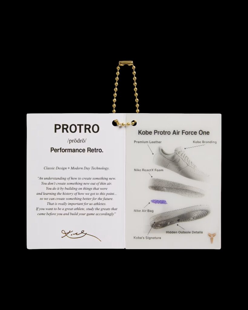 tenis Nike Air Force 1 Mamba Mentality HV9408-700 minymal sneakers 4