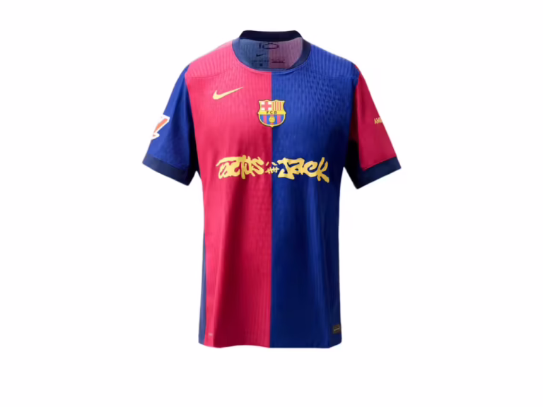 Jersey FC Barcelona Travis Scott Match Home 2024 2025 FN8775-455 sneakers minymal 2