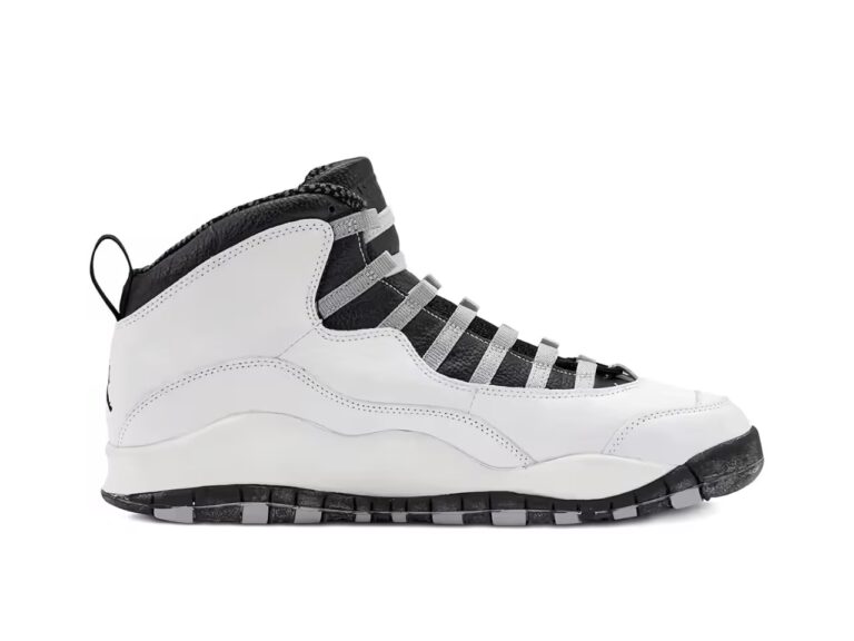 tenis Air Jordan 10 Retro OG Steel (2025) HJ6779-104 minymal sneakers