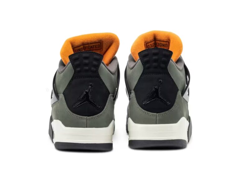 tenis Jordan 4 Undefeated (2025) IB1519-200 minymal sneakers 4