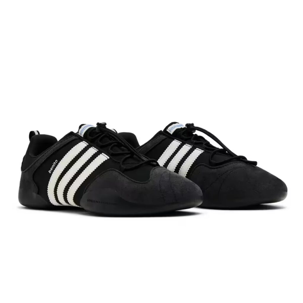 tenis adidas Ballerina Bad Bunny Black Chalk JQ9231 minymal sneakers 5
