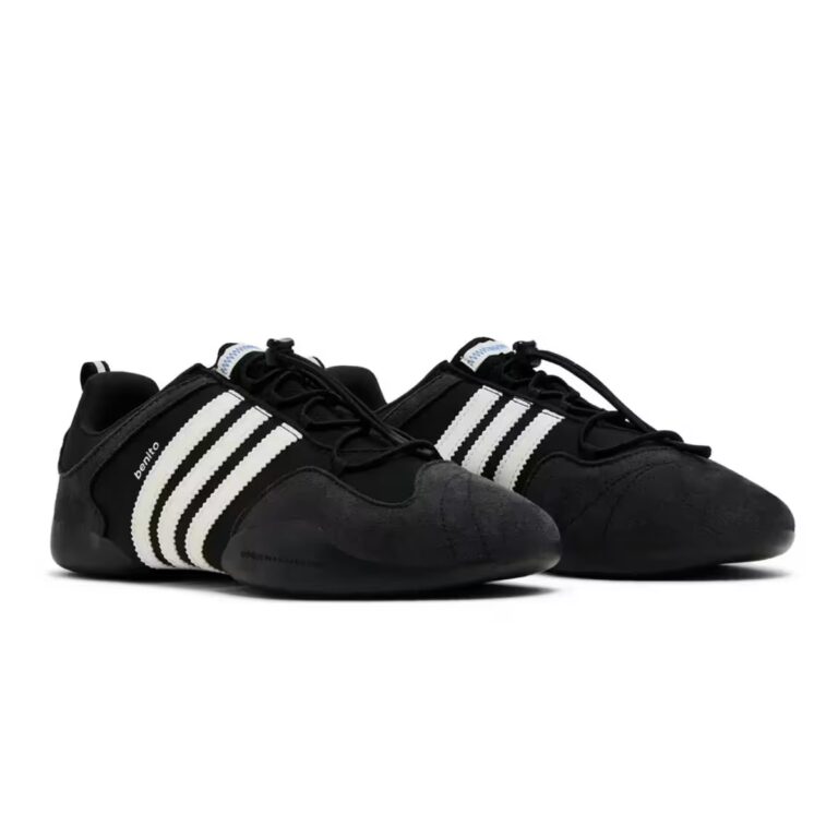 tenis adidas Ballerina Bad Bunny Black Chalk JQ9231 minymal sneakers 5