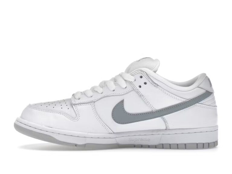 tenis Nike Dunk Supreme 94 White Metallic Silver HQ8487-100 minymal sneakers 2