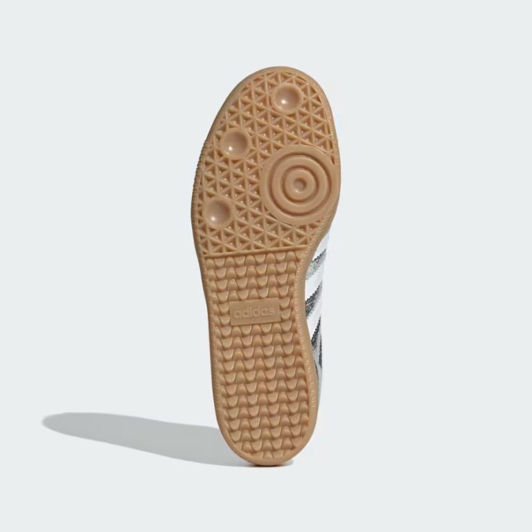 tenis adidas Samba plateados JR0035 minymal sneakers 3