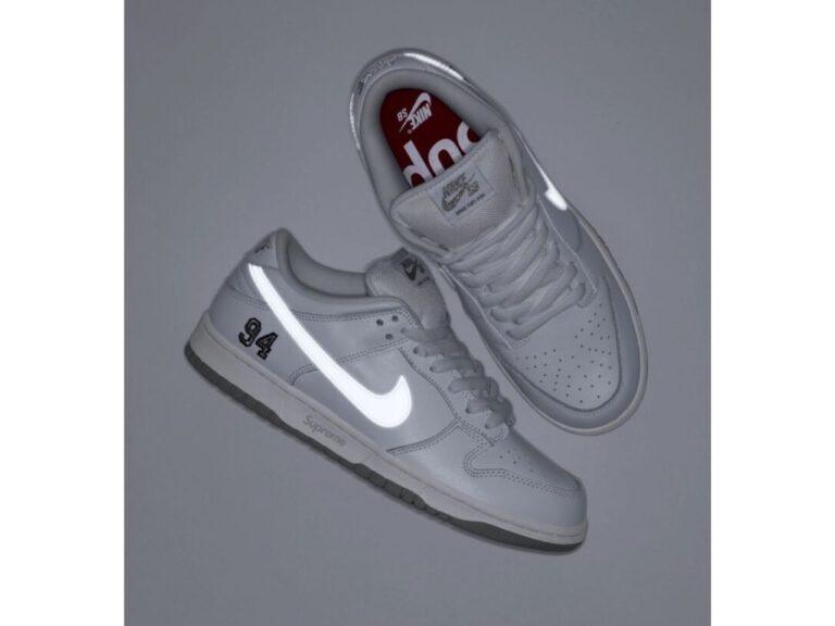 tenis para hombre nike Supreme 94 Metallic Silver HQ8487-100 minymal sneakers 2