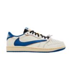Jordan 1 Retro Low OG SP Fragment x Travis Scott Sail Military Blue