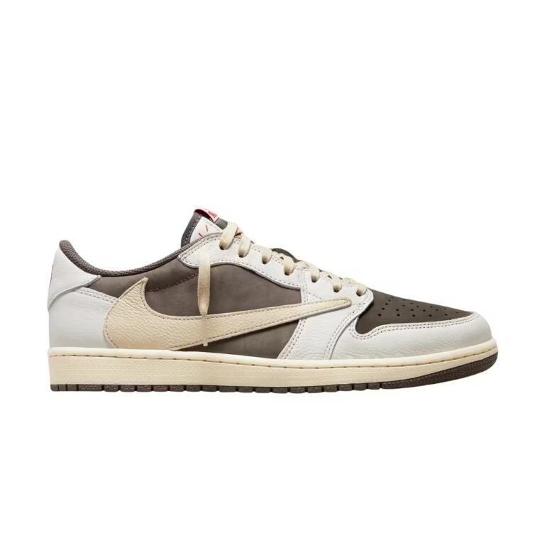 tenis Jordan 1 Retro Low OG SP Travis Scott Reverse Mocha DM7866-162 minymal sneakers
