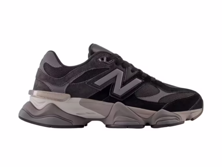 tenis New Balance 9060 Black Castlerock Grey U9060BLK minymal sneakers