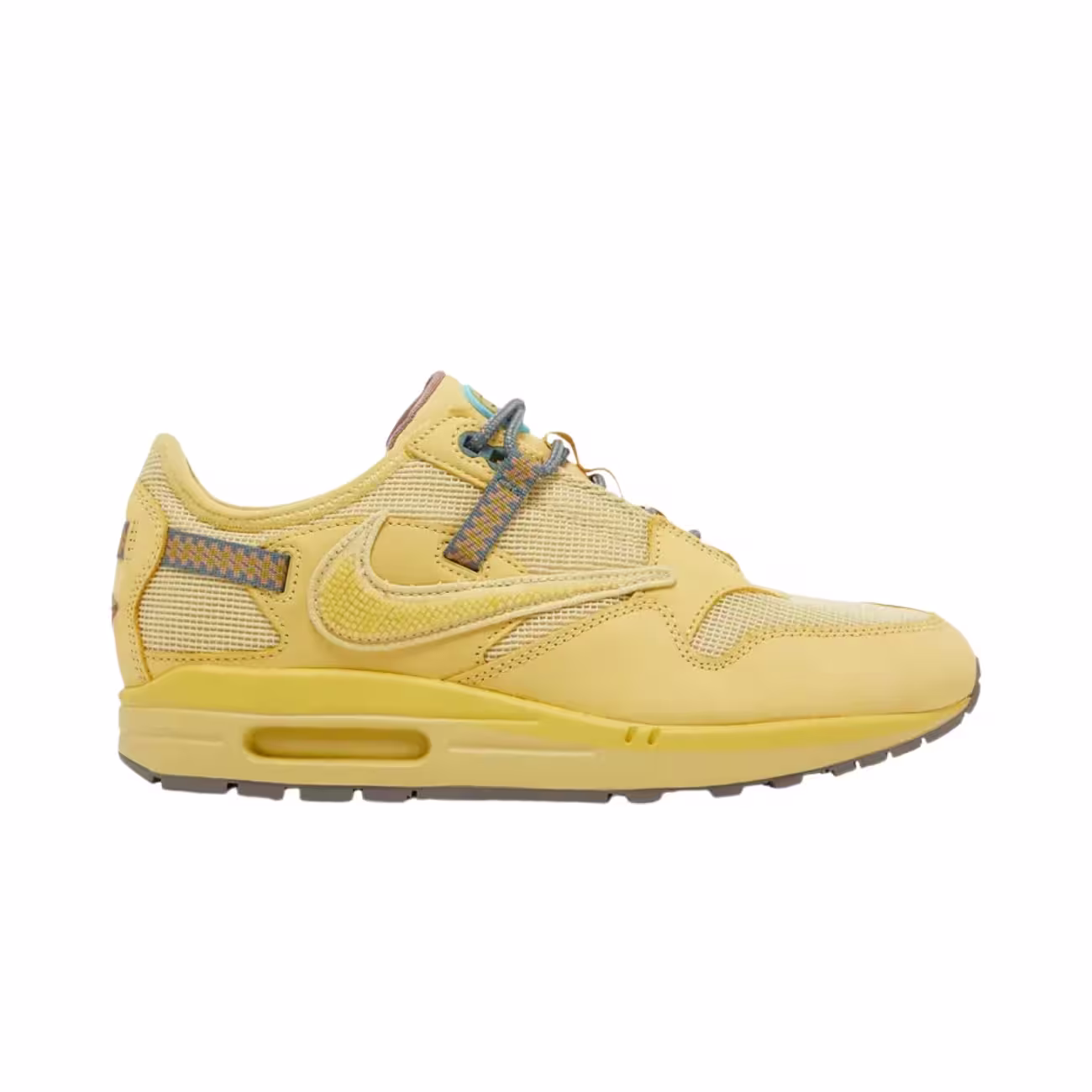 tenis Nike Air Max 1 Travis Scott Cactus Jack Saturn Gold DO9392-700 minymal sneakers tenis Nike Air Max 1 Travis Scott Cactus Jack Saturn Gold DO9392-700 minymal sneakers