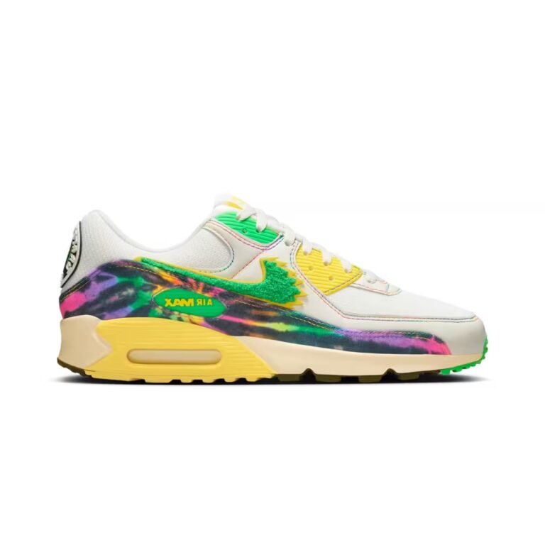 tenis Nike Air Max 90 x Grateful Dead x University of Oregon Grateful Ducks IM2511-100 minymal sneakers