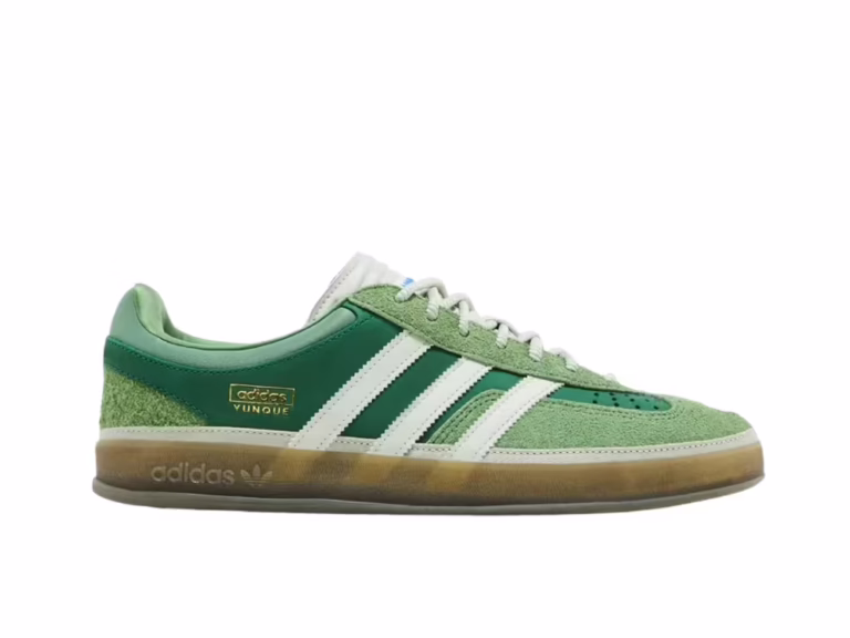tenis adidas Gazelle Indoor Bad Bunny El Yunque JS5049 minymal sneakers