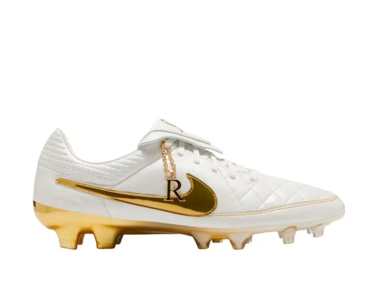 tenis Nike Tiempo Legend SE Ronaldinho Touch of Gold minymal sneakers