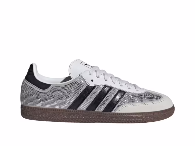 tenis adidas Samba OG Rhinestone Crystal White Silver (Mujer) IH9055 minymal sneakers