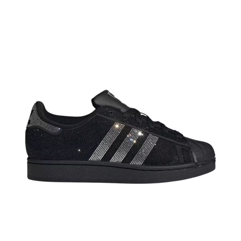 tenis adidas Superstar 2 Rhinestone Black Silver (Mujer) IH4200 minymal sneakers