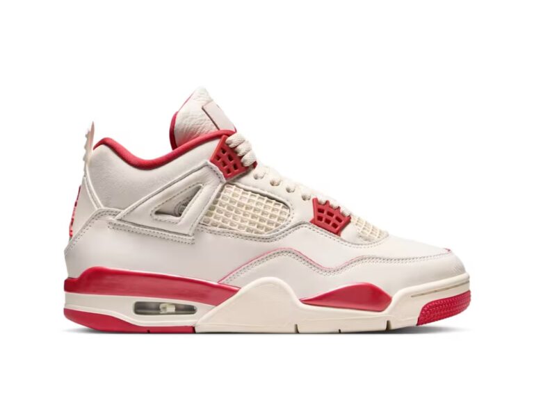 tenis Jordan 4 Retro Dia de San Valentin (2026) HV0823-108 minymal sneakers