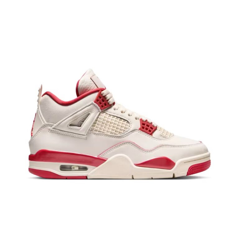 tenis Jordan 4 Retro Dia de San Valentin (2026) HV0823-108 minymal sneakers
