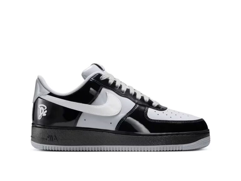 tenis Nike Air Force 1 Low Syna Central Cee Black IO9974-010 minymal sneakers