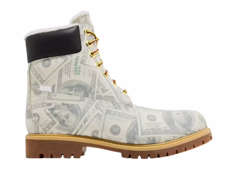 Botas Timberland 6_ Premium Waterproof Boot x Supreme x MM6 Maison Margiela $100 Bills minymal sneakers