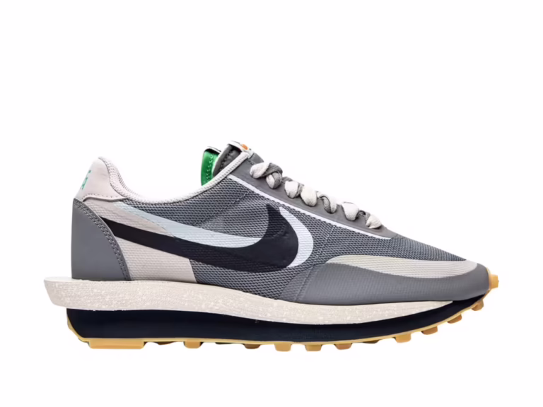 tenis Nike LD Waffle sacai CLOT Kiss of Death 2 Cool Grey DH3114-001 minymal sneakers