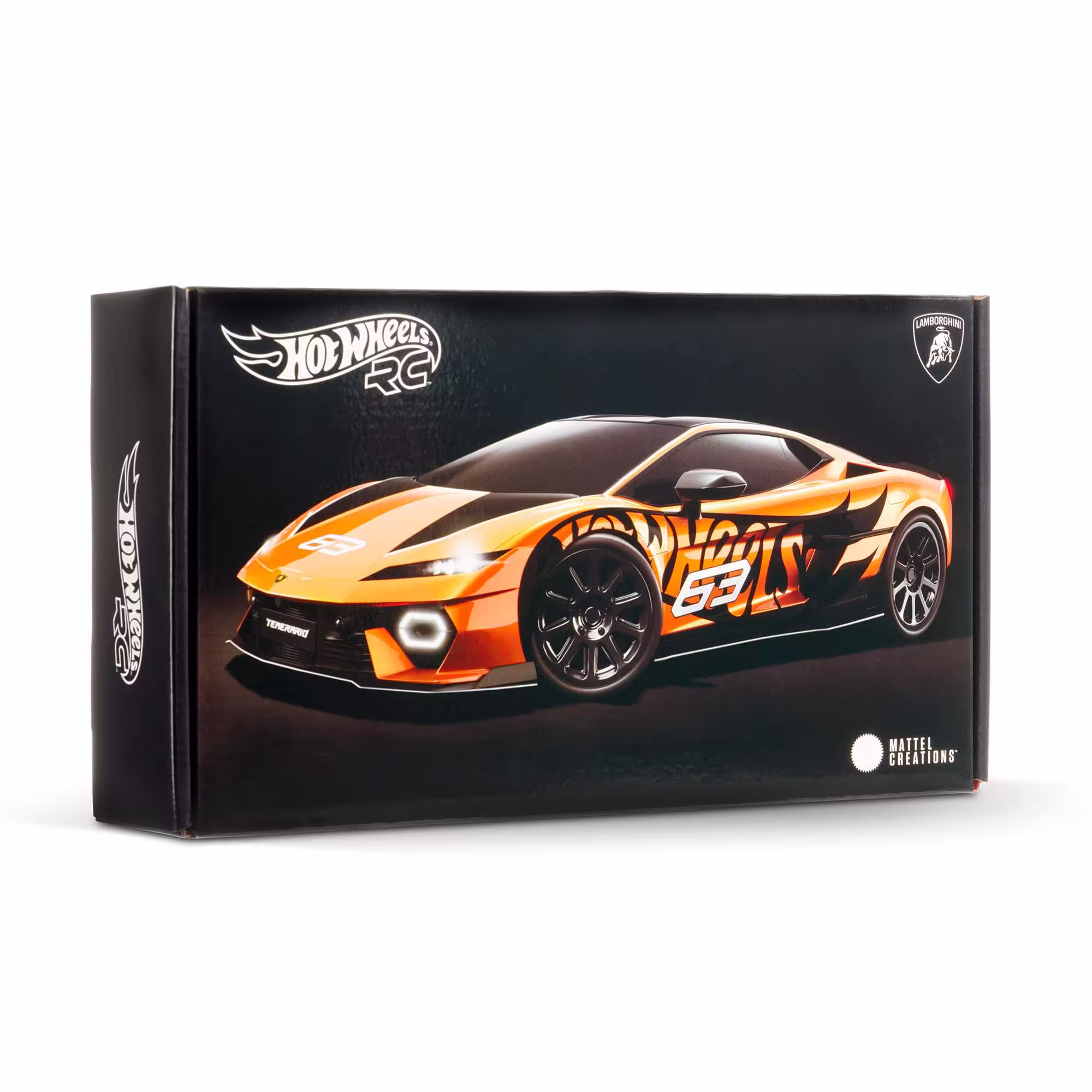 carrito Mattel Creations Hot Wheels RC Lamborghini Temerario Allegerita JHW60 minymal