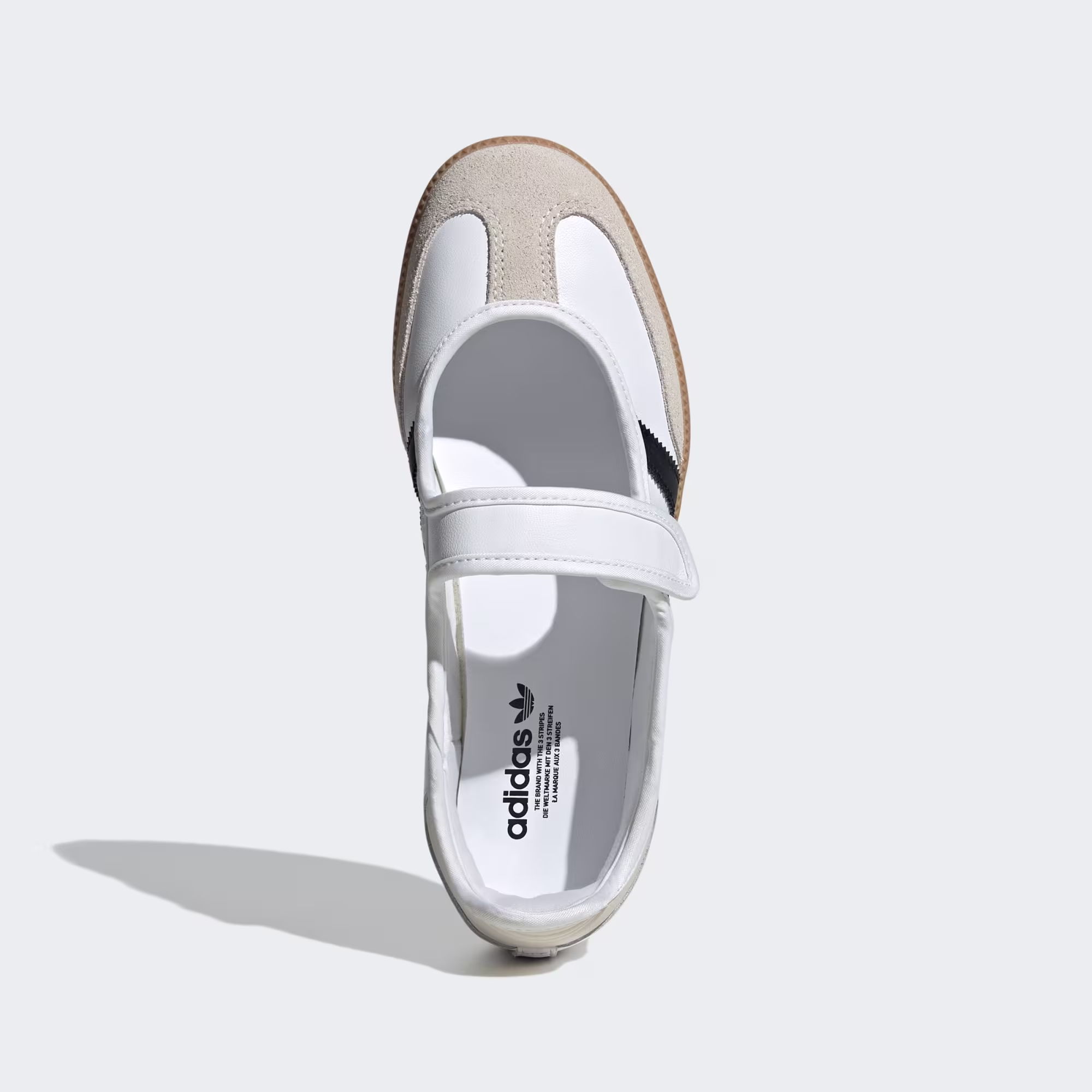 tenis Samba Jane White Black Gum (Mujer) JR1402 minymal sneakers tenis Samba Jane White Black Gum (Mujer) JR1402 minymal sneakers