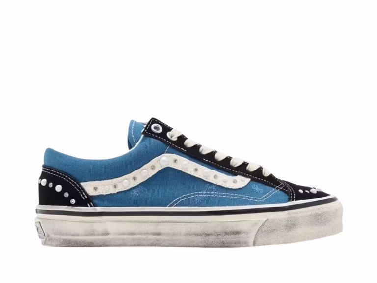 tenis Vans LX Old Skool 36 Pearlized Pack Black Navy VN000E8VYA6 minymal sneakers