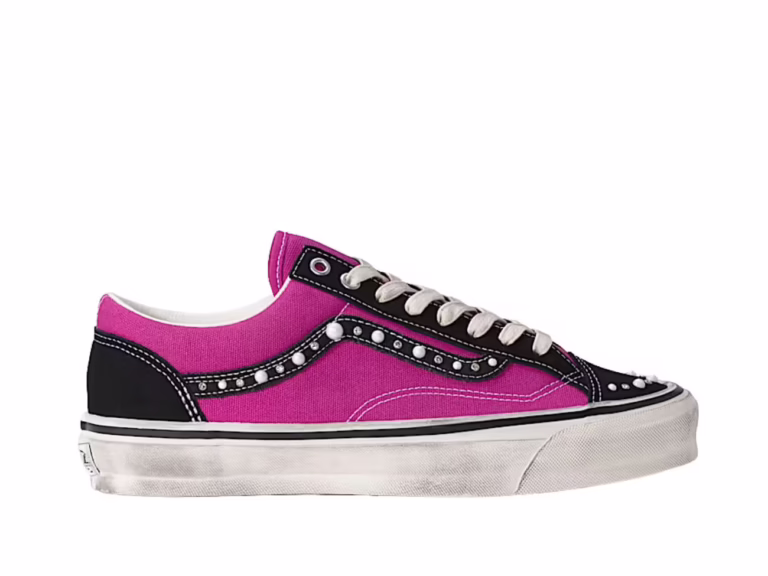 tenis Vans LX Old Skool 36 Pearlized Pack Fuchsia Red VN000E8VHLE minymal sneakers