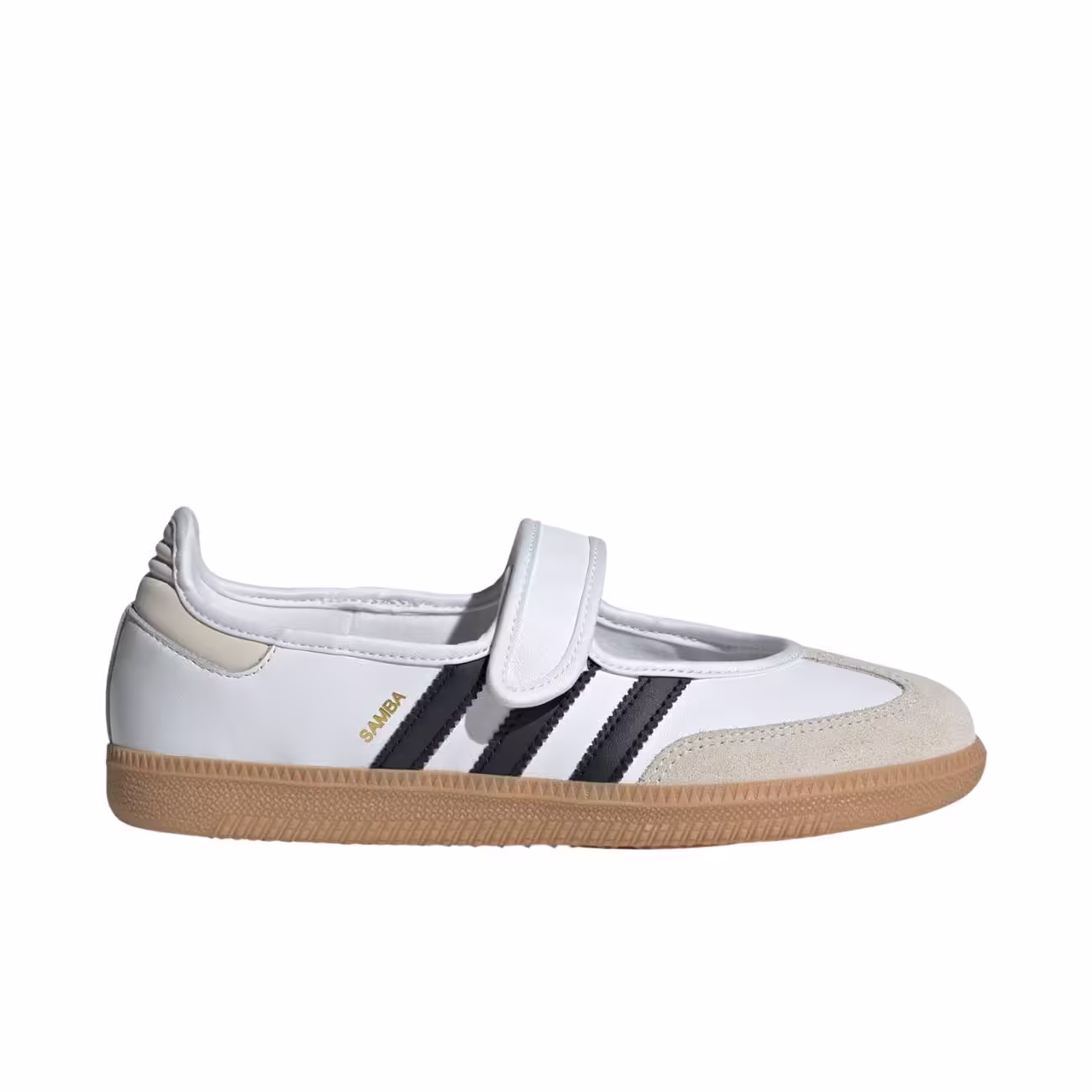 tenis adidas Samba Jane White Black Gum (Mujer) JR1402 minymal sneakers tenis adidas Samba Jane White Black Gum (Mujer) JR1402 minymal sneakers