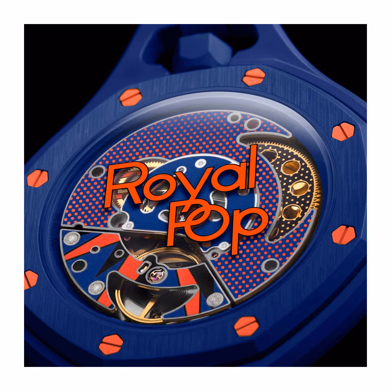 Reloj-Swatch-x-Audemars-Piguet-Royal-Pop-Orenji-Hachi-SSX03L103N-minymal-4 Reloj-Swatch-x-Audemars-Piguet-Royal-Pop-Orenji-Hachi-SSX03L103N-minymal-4